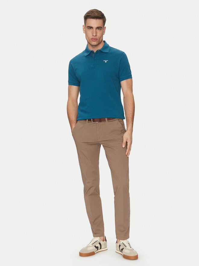 Barbour Barbour Pólóing Tartan MML0012AQ72 Kék Regular Fit