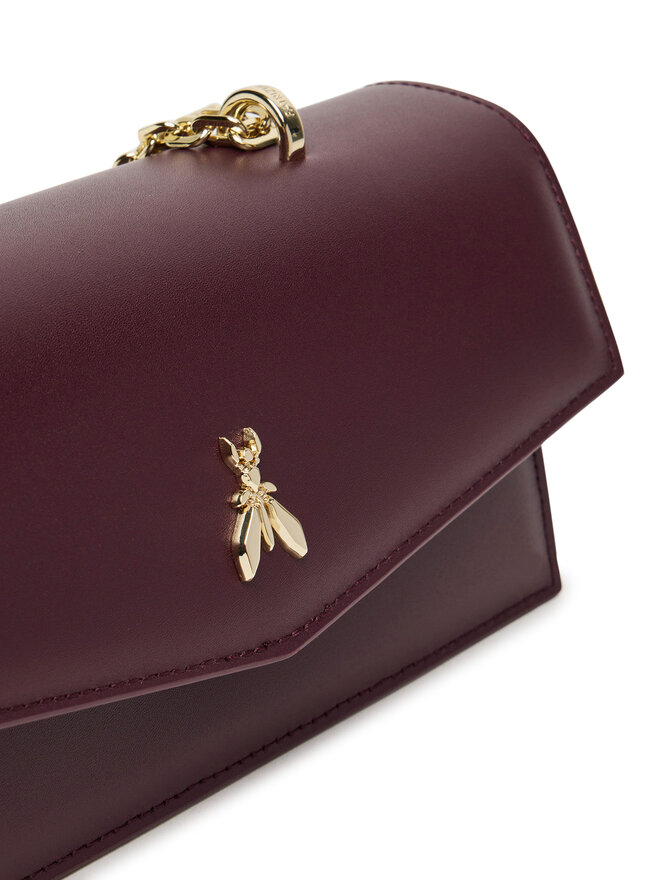 Patrizia Pepe Ročna torba Patrizia Pepe 2B0032/L061-M536 Bordo rdeča