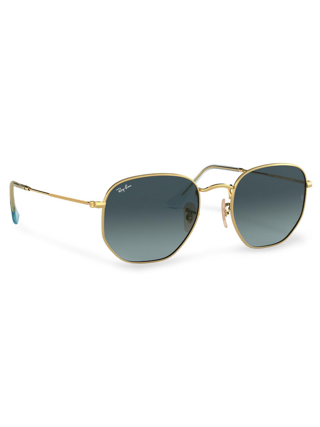 Ray-Ban Ochelari de soare Ray-Ban Hexagonal Flat Lenses 0RB3548N 91233M Auriu