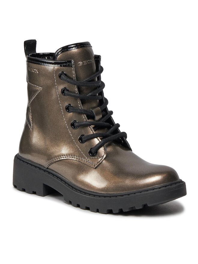 Geox Trapery Geox J Casey Girl J9420G 000HH C9247 S Złoty