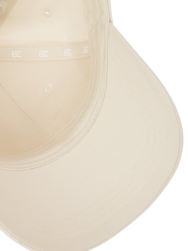 Tommy Hilfiger Šiltovka Tommy Hilfiger Elevated Chic Cap AW0AW17128 Écru