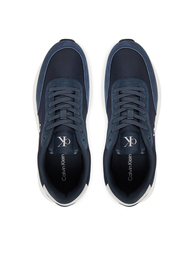Calvin Klein Jeans Снікерcи Calvin Klein Jeans Athleisure Runner Laceup Ny-Su YM0YM01370 Cиній