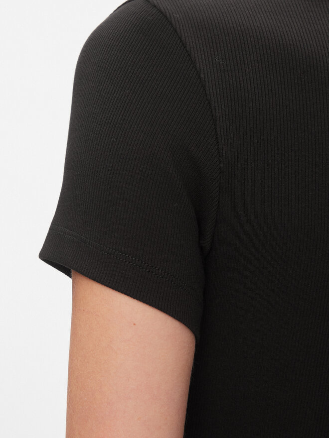 Tommy Jeans Tommy Jeans T-Shirt Essential DW0DW17385 Schwarz Slim Fit
