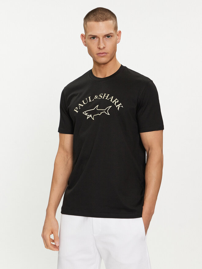 Paul&Shark Paul&Shark T-Shirt 24411032 Μαύρο Regular Fit