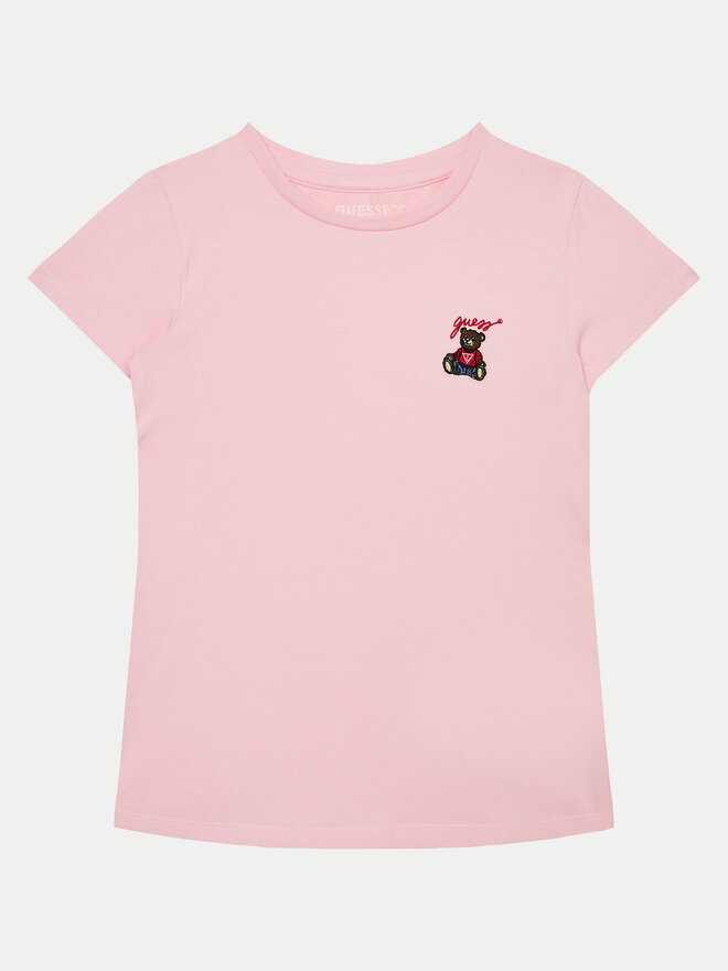 Guess Guess Camiseta J5RI44 J1314 Rosa Regular Fit