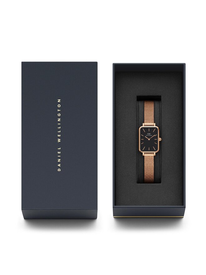 Daniel Wellington Hodinky Daniel Wellington Quadro DW00100432 Zlatá