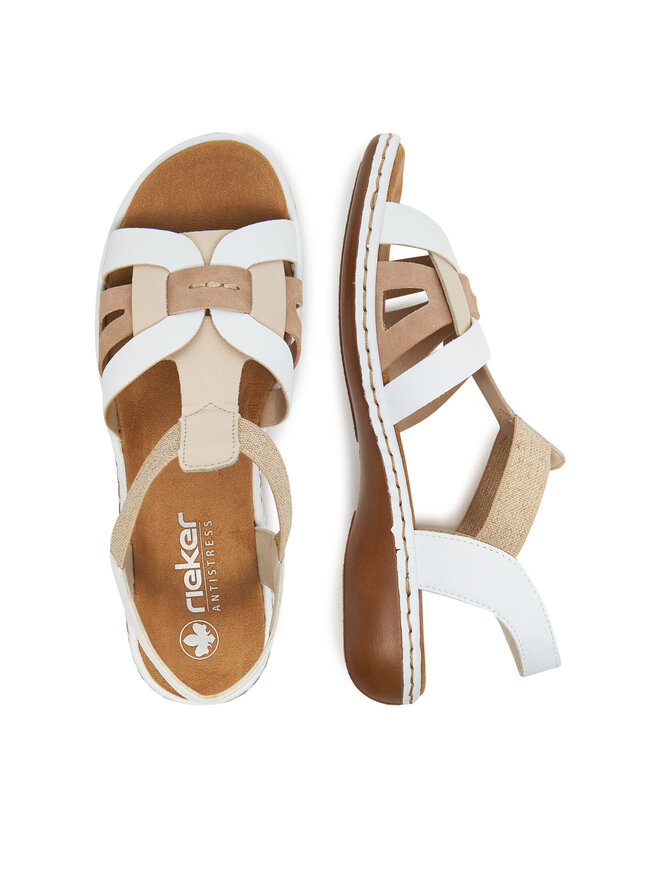 Rieker Sandalen Rieker 65918-81 Weiß