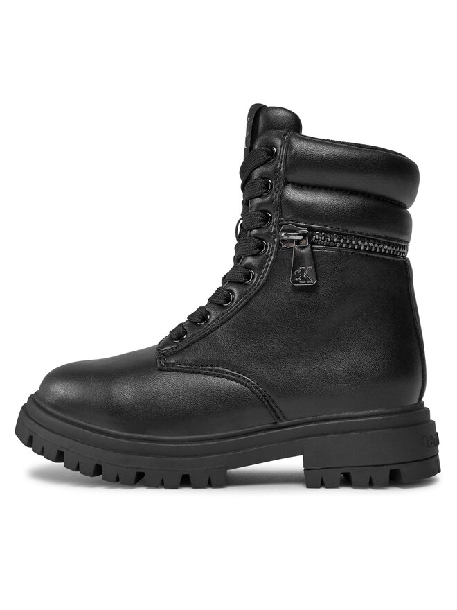 Calvin Klein Jeans Botas Calvin Klein Jeans Lace-Up Bootie V3A5-80687-1355 M Negro