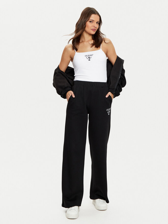 Guess Guess Marškinėliai V5RP08 KCOA2 Balta Regular Fit