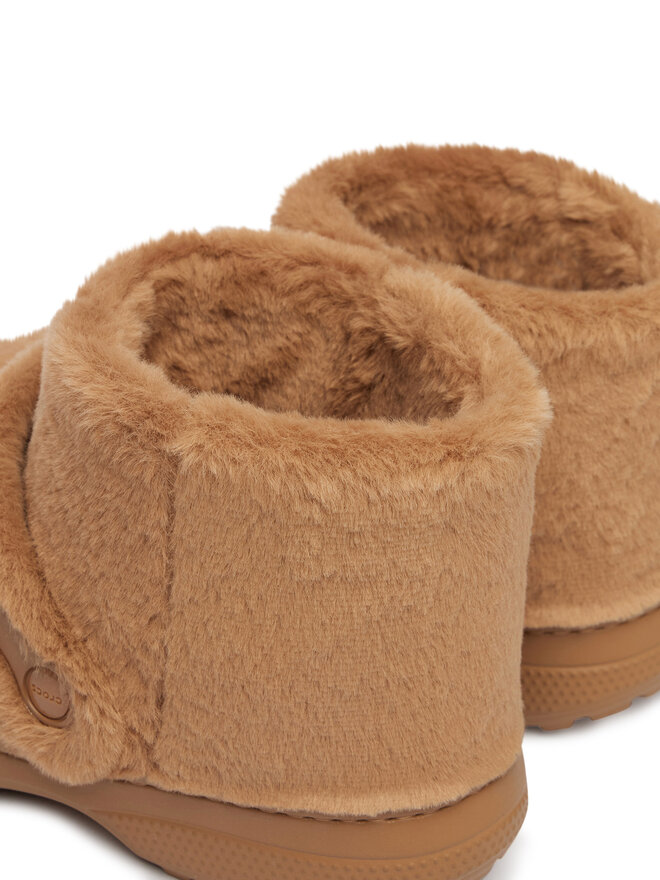 Crocs Тапочки Crocs Classic Unfurgettable Boot 211743 Бежевий