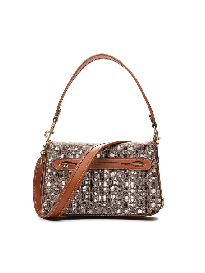 Сумка Coach Ms Jac Soft Tab Sb CM536 Коричневий | evzuttya.com.ua