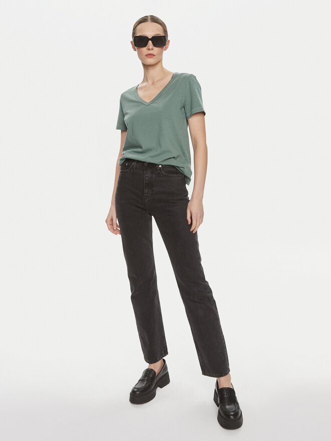 Gap Gap Marškinėliai 740140 Žalia Regular Fit
