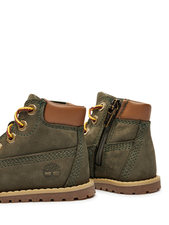 Timberland Botines planos Timberland Pkey Pine 6In Boot TB1A1VOSA581 Verde