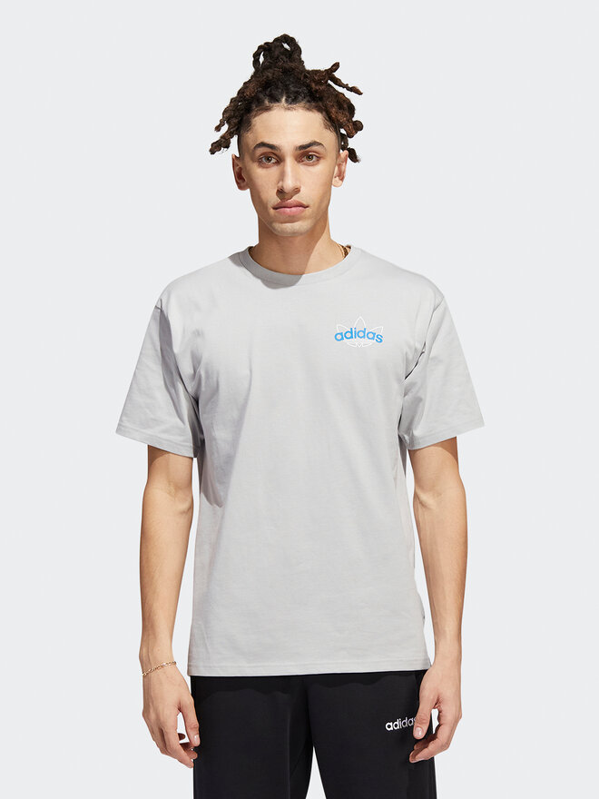 adidas adidas Футболка Athletic Club HI2971 Сірий Regular Fit