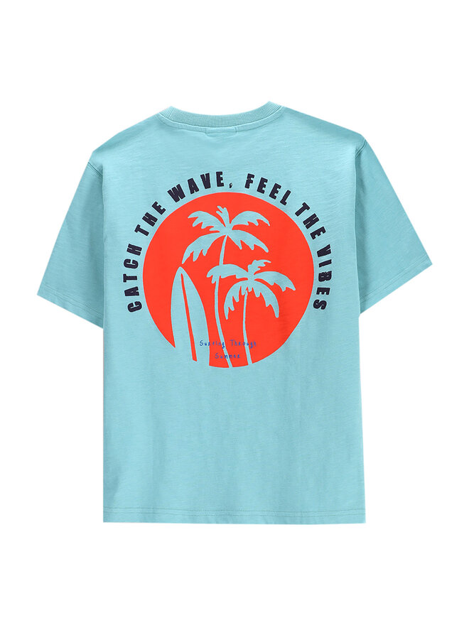 Coccodrillo Coccodrillo T-Shirt WC5143201HBJ Μπλε Regular Fit