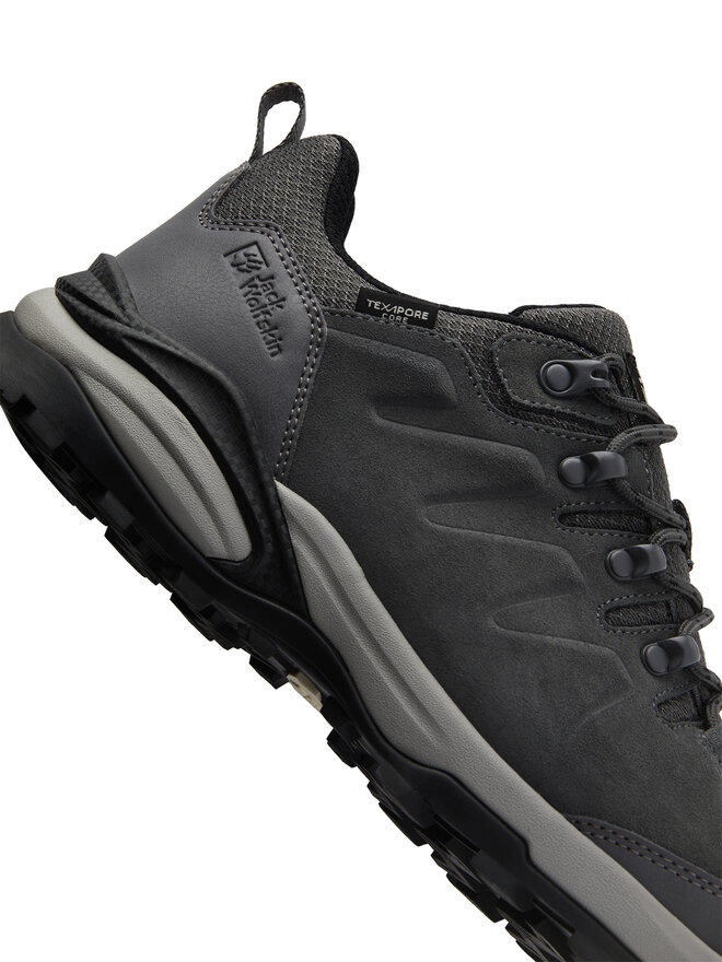 Jack Wolfskin Scarpe da trekking Jack Wolfskin Refugio Texapore Low M 4049851 Nero