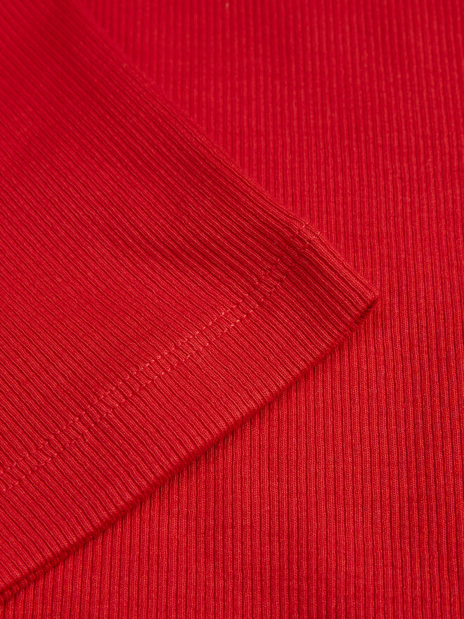 JJXX JJXX Camiseta Florie 12217164 Rojo Slim Fit