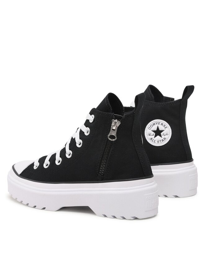 Converse Sneakers aus Stoff Converse Chuck Taylor All Star Lugged Lift Hi A03011C Schwarz
