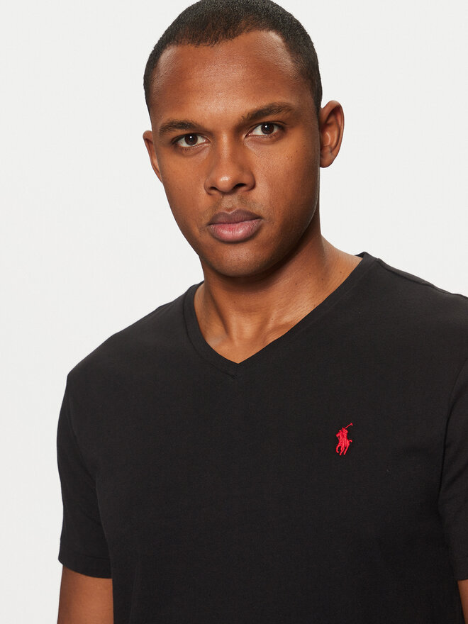 Polo Ralph Lauren Polo Ralph Lauren Camiseta Classics 710671453010 Negro Custom Slim Fit