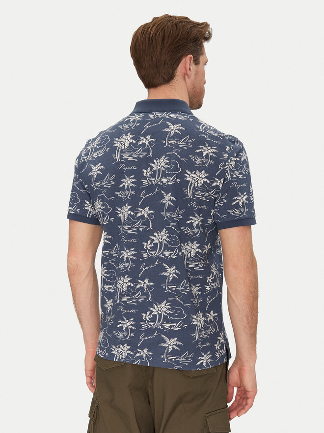 Gant Gant Pólóing 2014058 Sötétkék Regular Fit