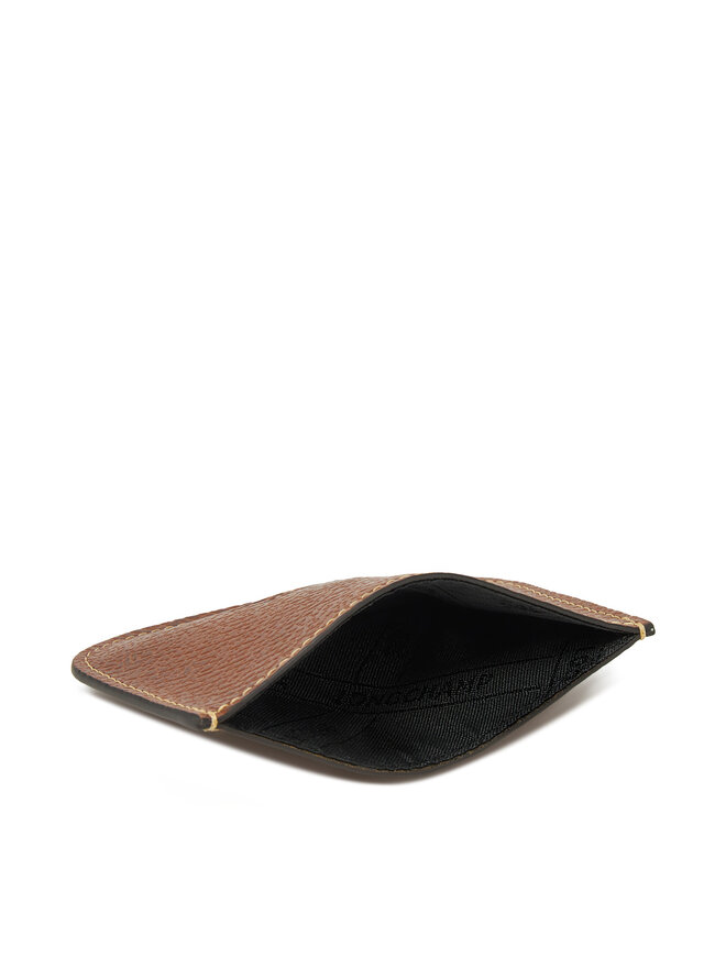 Longchamp Etui na karty kredytowe Longchamp 30031HYZ Brązowy