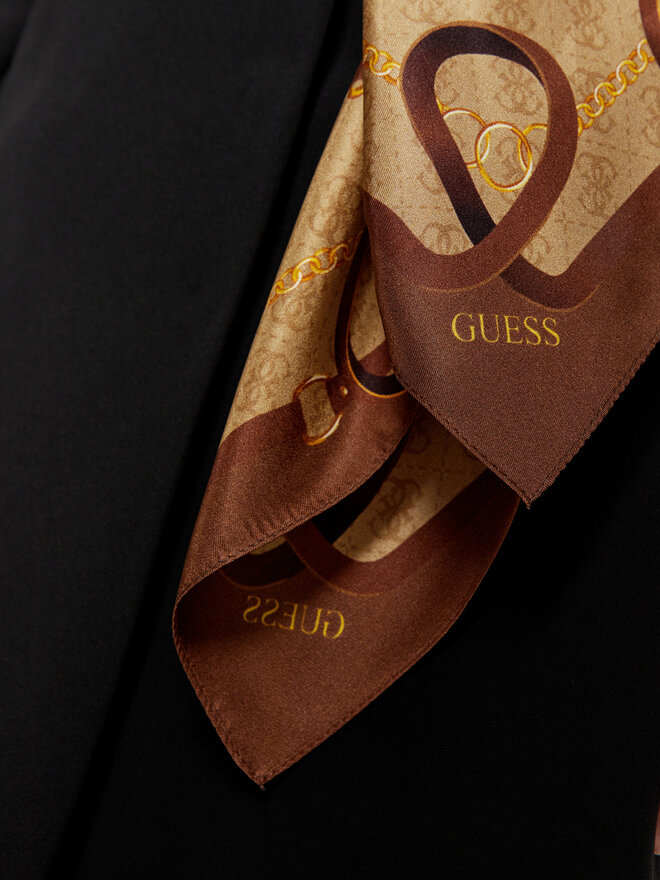 Guess Apaszka Guess AW5268 SIL53 Brązowy
