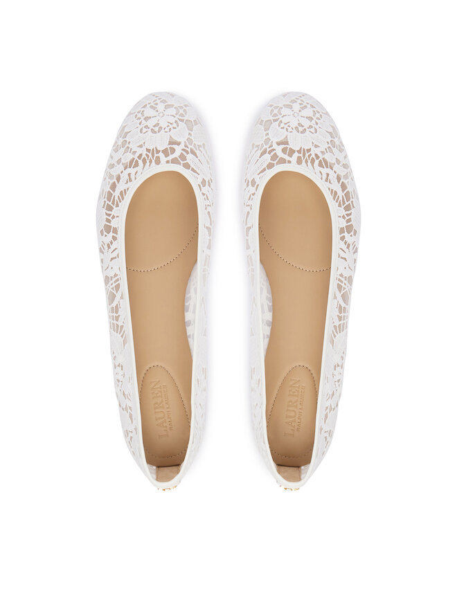 LAUREN RALPH LAUREN Ballerinas LAUREN RALPH LAUREN 802P10533001 Weiß