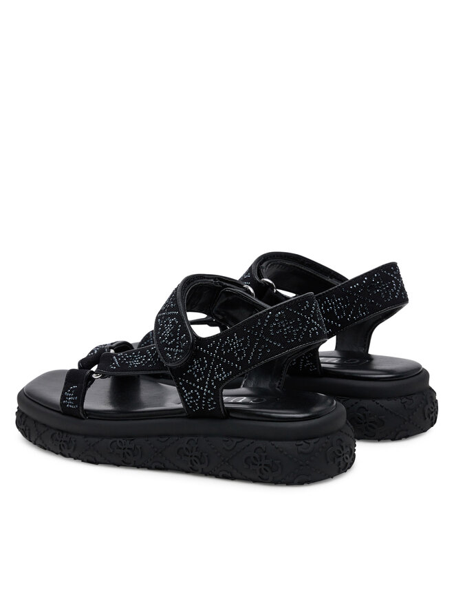 Guess Sandále Guess FLJLOD FAP03 Čierna