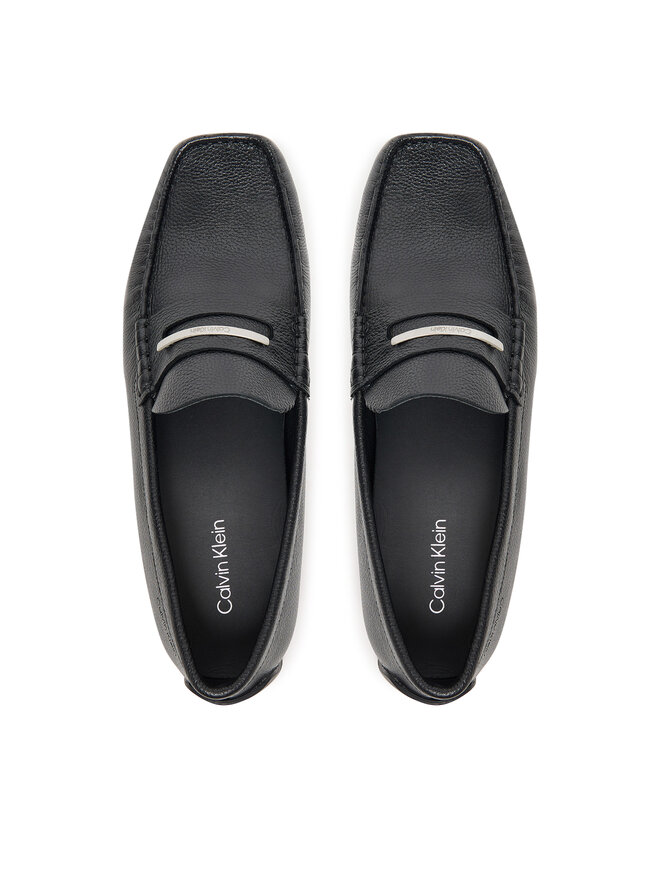 Calvin Klein Mokaszin Calvin Klein Driver Hrdw Lth HM0HM01980 Fekete