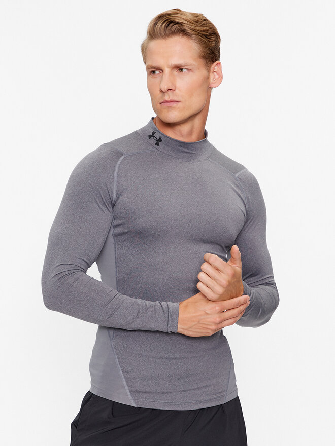 Under Armour Under Armour Marškinėliai Ua Hg Armour Comp Mock Ls 1369606 Pilka Compression Fit