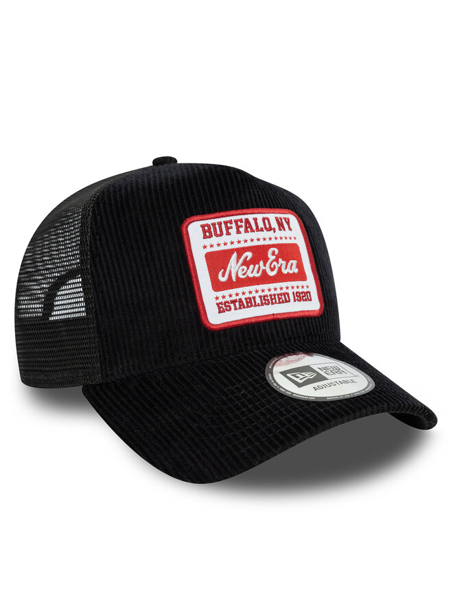 New Era Czapka z daszkiem New Era Cord Patch 60603669 Czarny