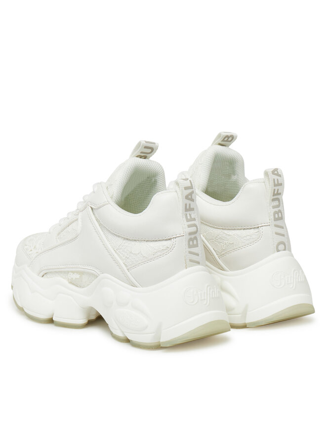 Buffalo Sneakersy Buffalo Binary Bloom 1636376 Biały