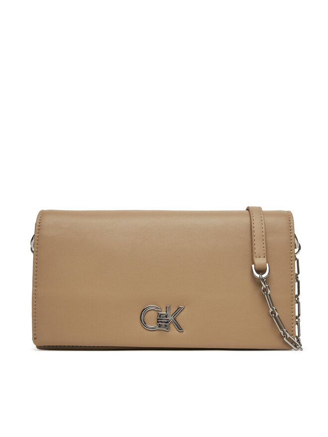 Calvin Klein Handtasche Calvin Klein Ck Mini Chain Bag K60K612806 Beige