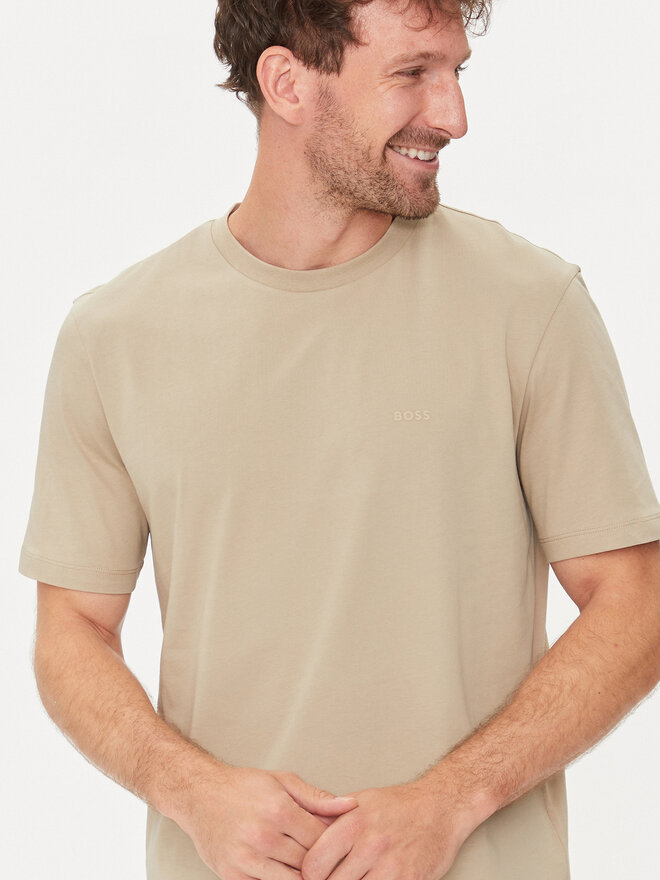 BOSS Boss T-Shirt Thompson 01 50468347 Beige Regular Fit