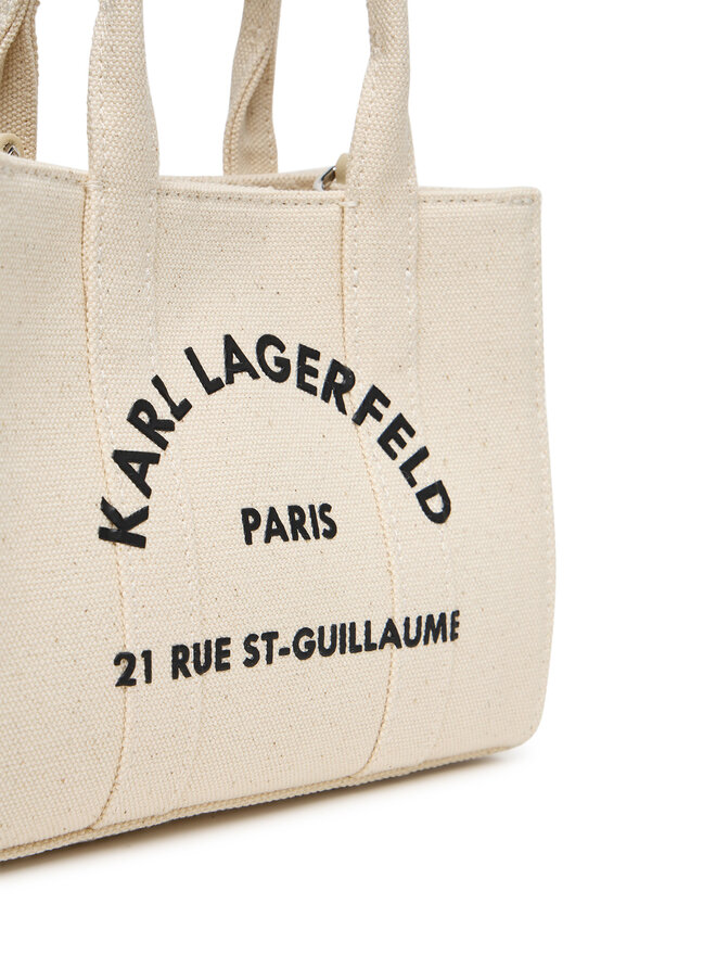 KARL LAGERFELD Handtasche KARL LAGERFELD A3W50118 Écru