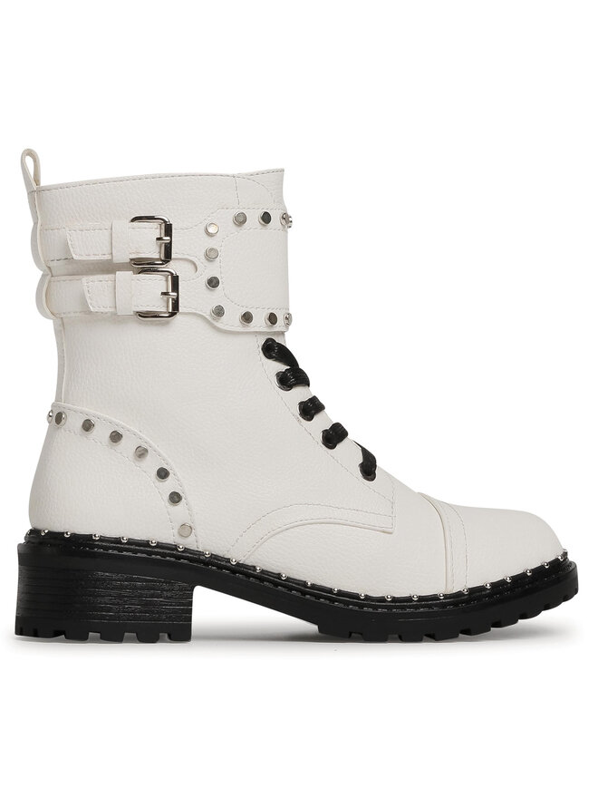DeeZee Schnürstiefeletten DeeZee WS2971-03A Weiß