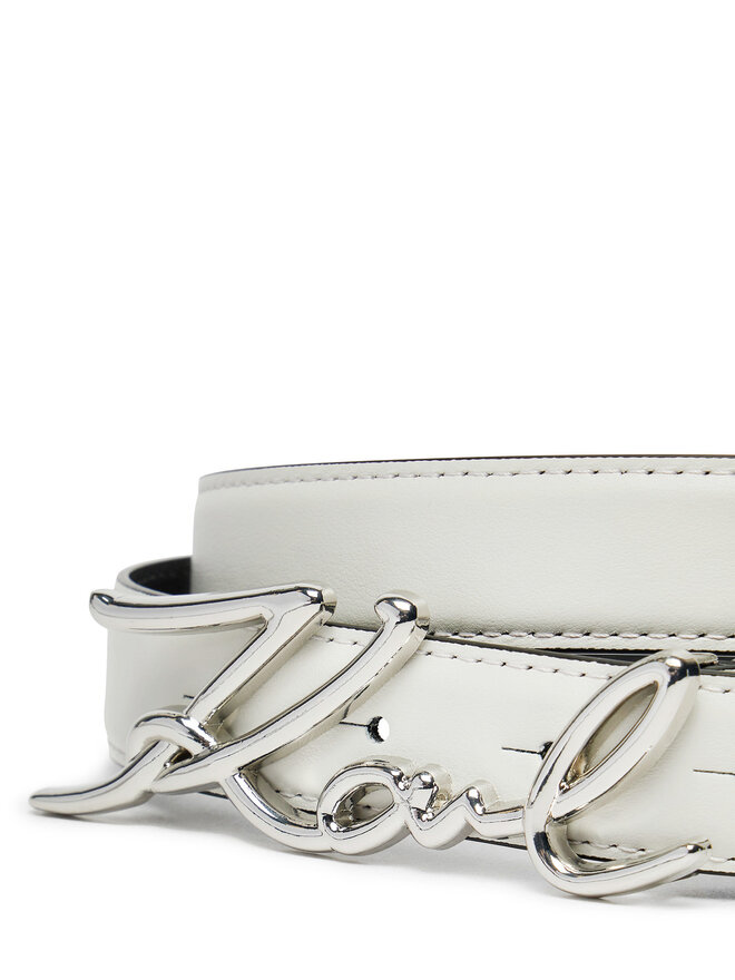 KARL LAGERFELD Damengürtel KARL LAGERFELD 205W3103 Écru