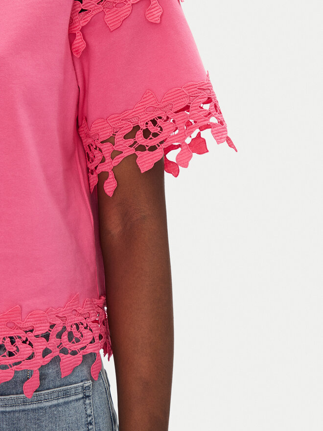 Morgan Morgan Camiseta 251-DFUTUR M Rosa Regular Fit