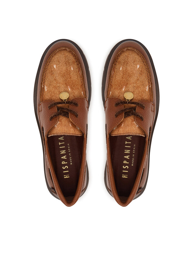 Hispanitas Halbschuhe Hispanitas New York BHI265185 C001 Braun