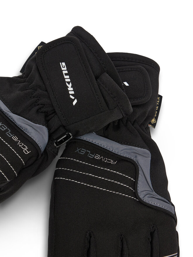 Viking Mănuși schi Viking Helix GTX Ski 165/22/2252/08 Negru