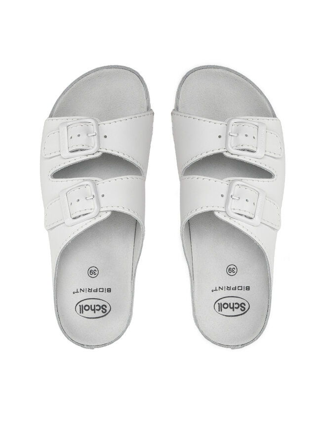 Scholl Чехли Scholl Air Bag F21528 1065 350 Бял