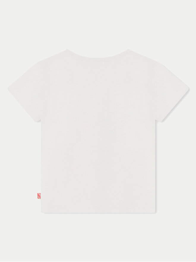 Billieblush Billieblush Camiseta U20493 Écru Regular Fit