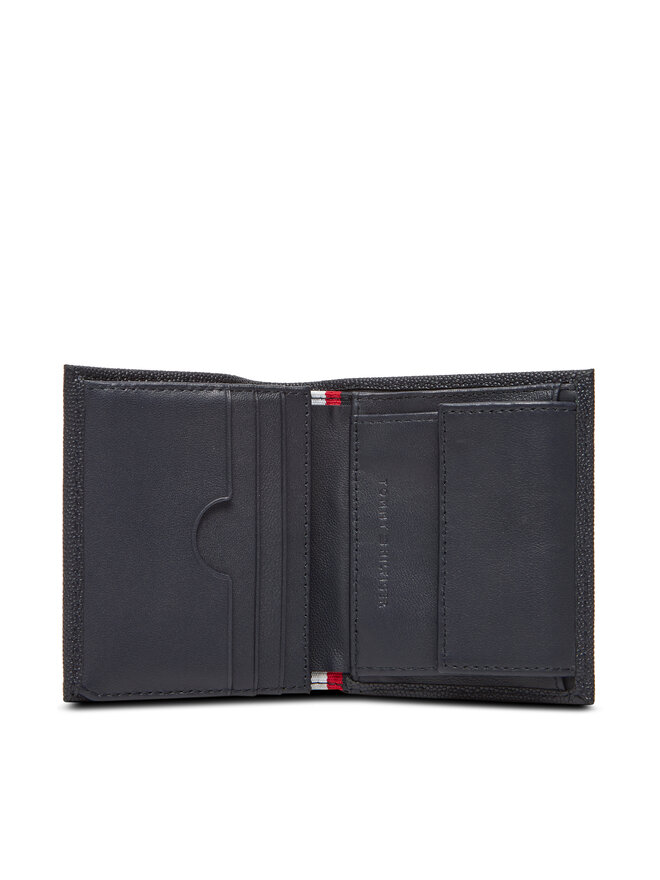 Tommy Hilfiger Велике Чоловіче Портмоне Tommy Hilfiger Th Flag Trifold AM0AM13521 Cиній