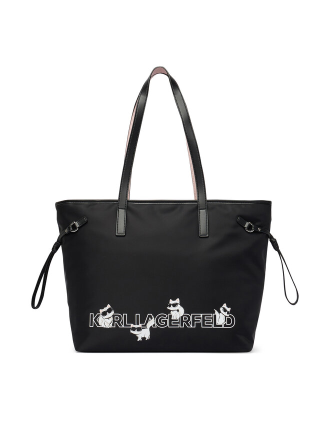 KARL LAGERFELD Handtasche KARL LAGERFELD B3W30351 Schwarz