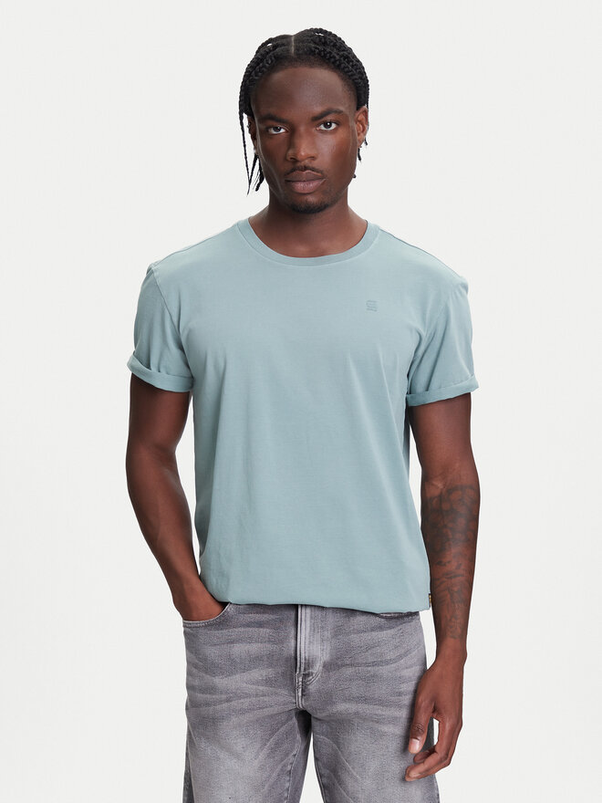 G-Star Raw G-Star Raw Marškinėliai Lash D16396-2653 Mėlyna Regular Fit