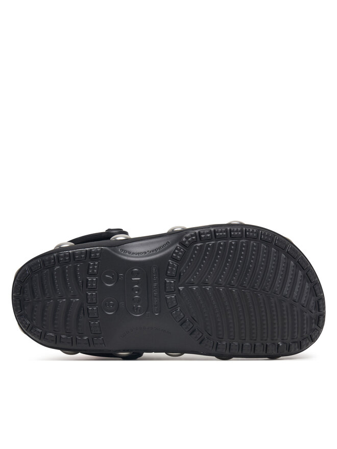 Crocs Pantoletten Crocs Classic Big Studded Clog 214236 Schwarz