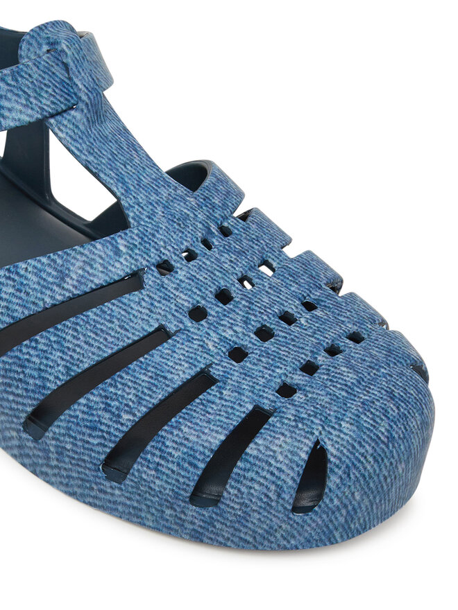 Melissa Sandalen Melissa Melissa Possession Print Denim Ad M 36133 Blau