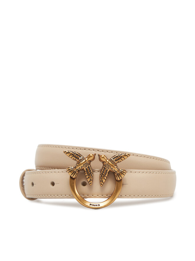 PINKO Ζώνη Γυναικεία PINKO Love Berry H2 Belt PE 25 PLT01 100143 A0F1 Μπεζ