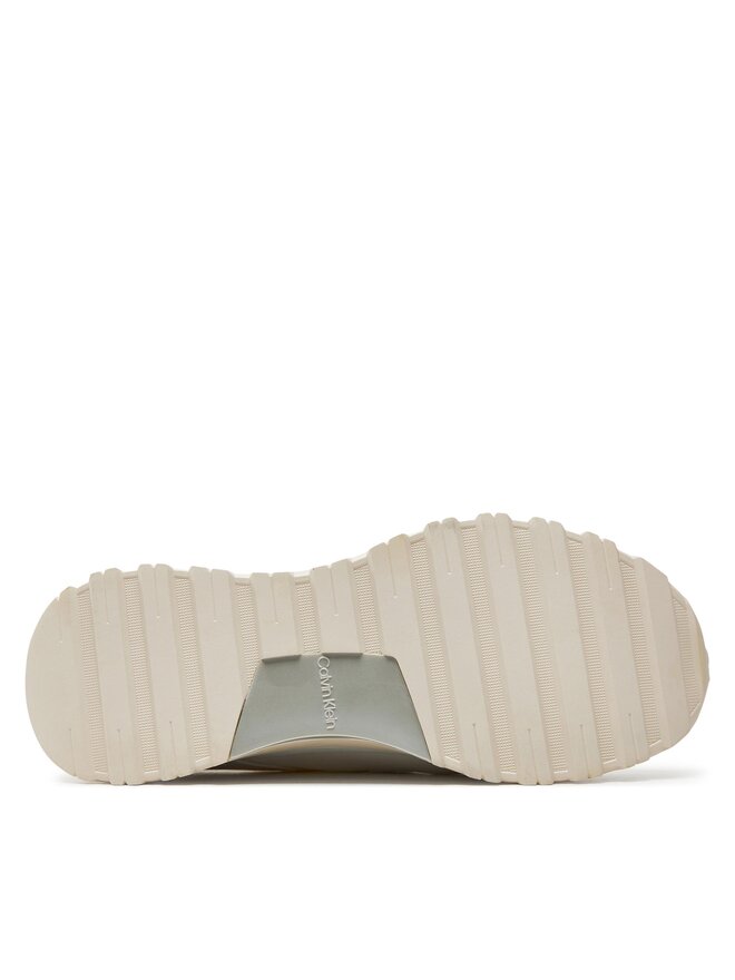 Calvin Klein Zapatillas Calvin Klein Runner Lace Up Caging HW0HW01900 Blanco
