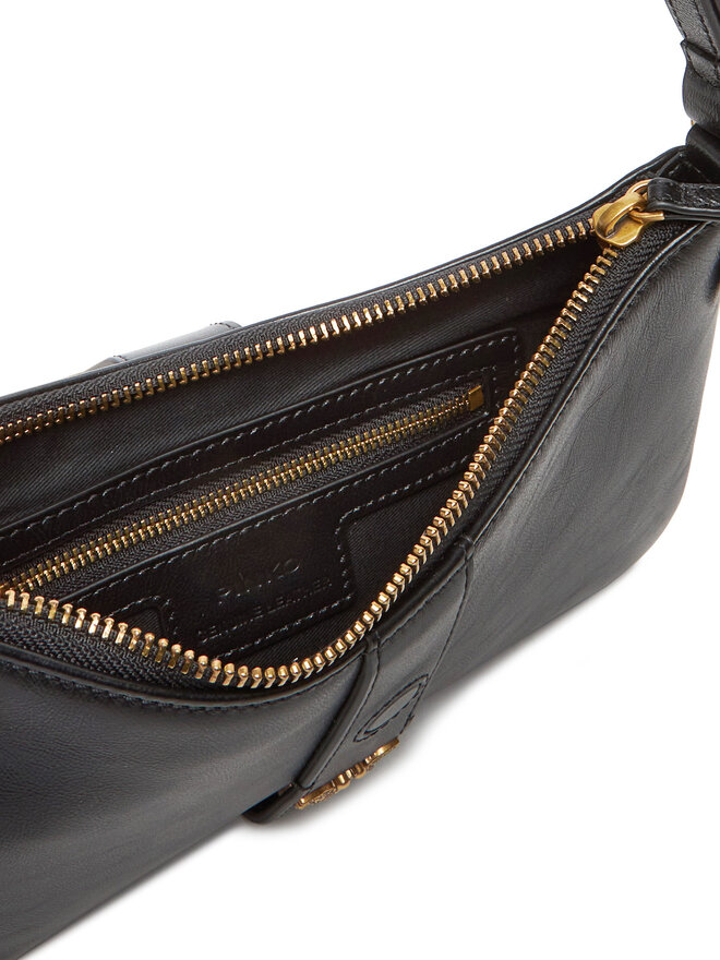 PINKO Kabelka PINKO Arthemis Shoulder Mini AI 24-25 PLTT 103512 A29V Černá